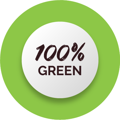 100% GREEN